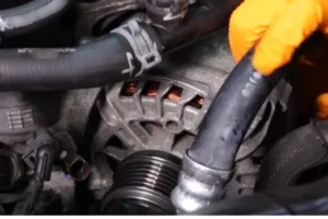 Alternator-Audi-A3s-Failure-alternator-fitted-inside-Audi-A3-engine-bay