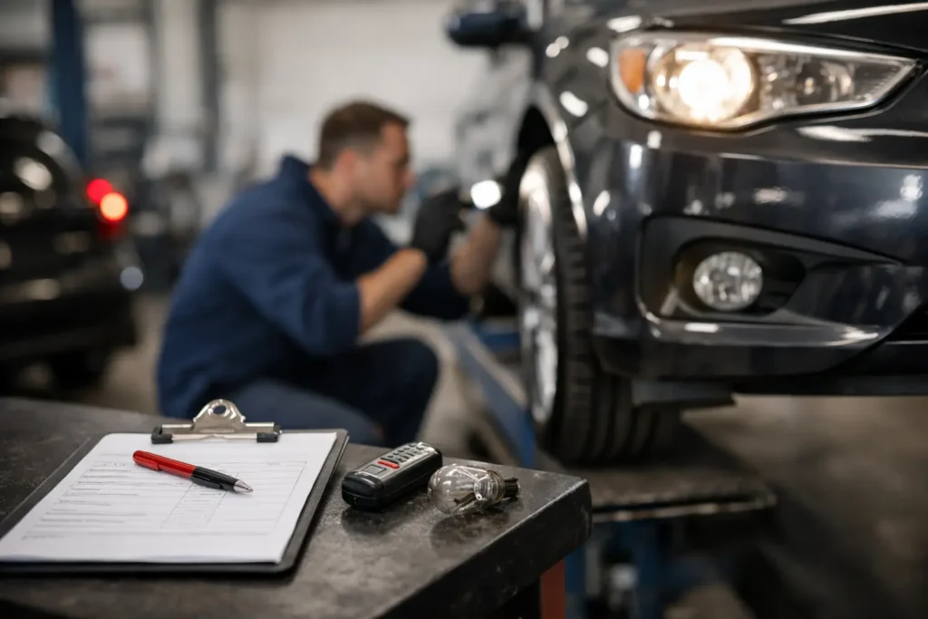 What Fails an MOT Test Most Often?