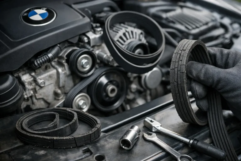 BMW Auxiliary Drive Belt Replacement Warning Signs