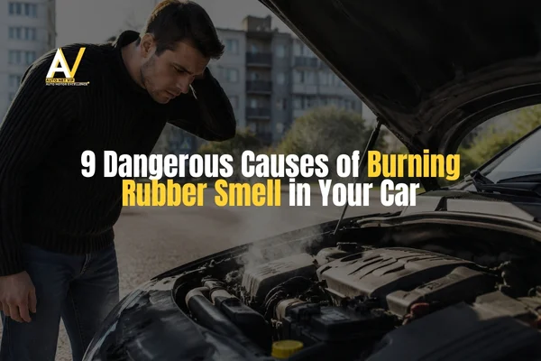 burning rubber smell in your car