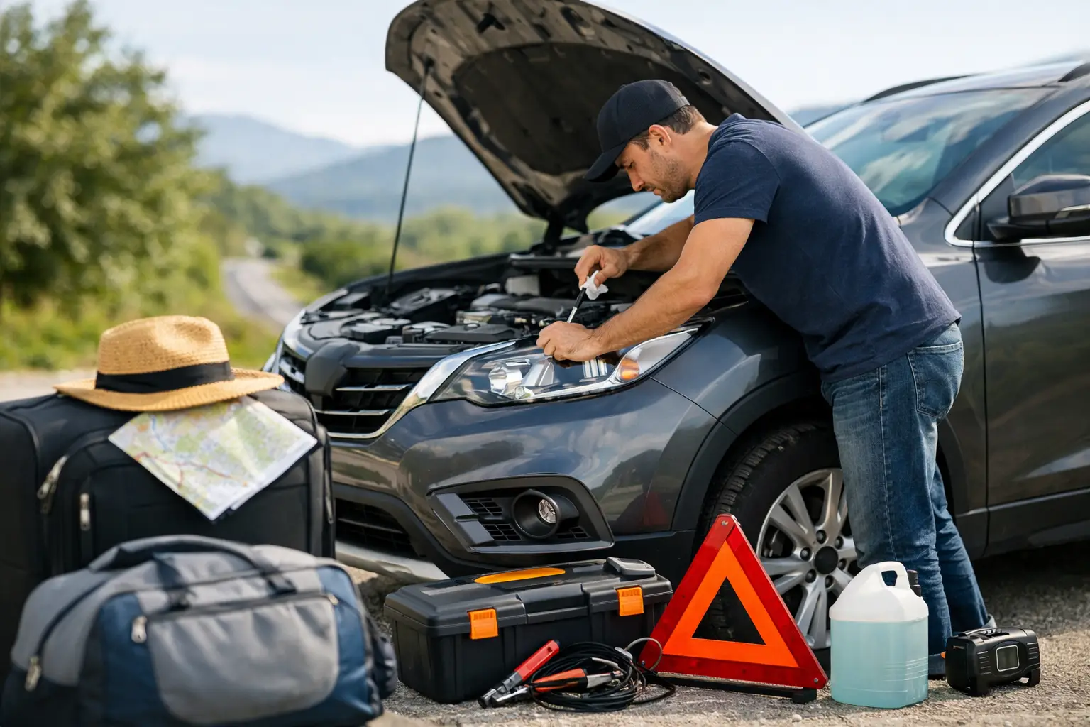 How to Prepare a Car for Long Trips Safely