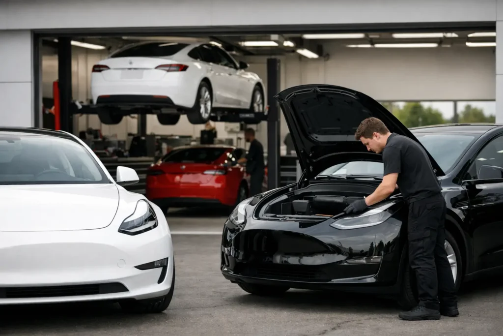 Tesla Service Near Me: Harlow, Burnt Mill, Church Langley