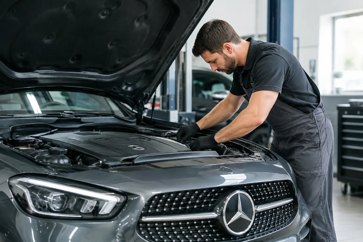 Mercedes Specialist Harlow: What Good Care Looks Like