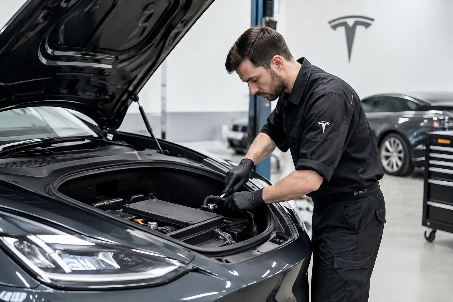 What a Tesla Technician in Burnt Mill Harlow Does