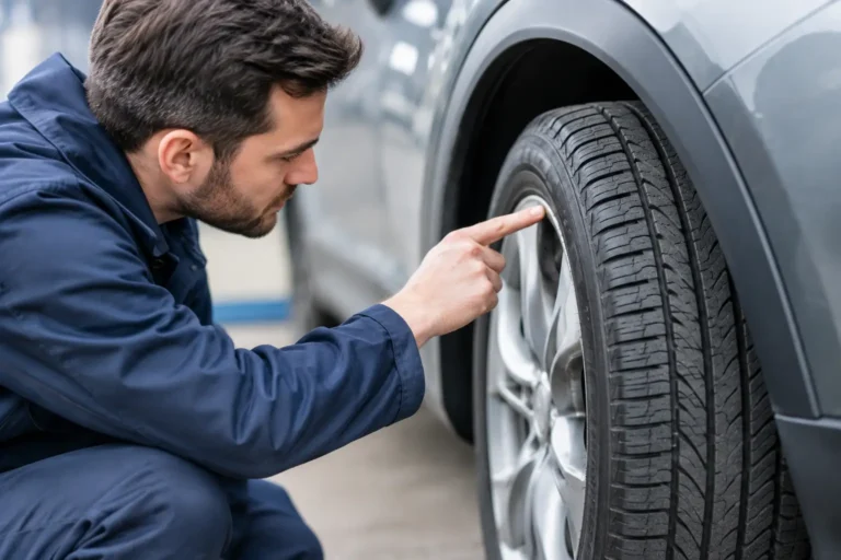 How to Check Tyre Tread Safely Before an MOT